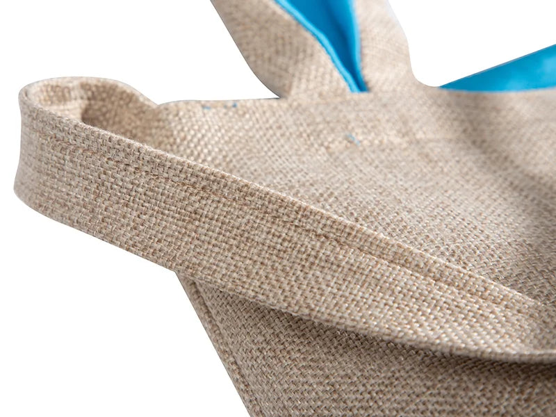 Sublimation Linen Easter Bunny Bag (Blue Ears, 29*34cm)