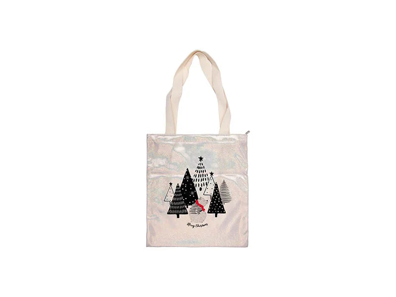 Sublimation Glitter Tote Bag (34*37cm, Champagne)