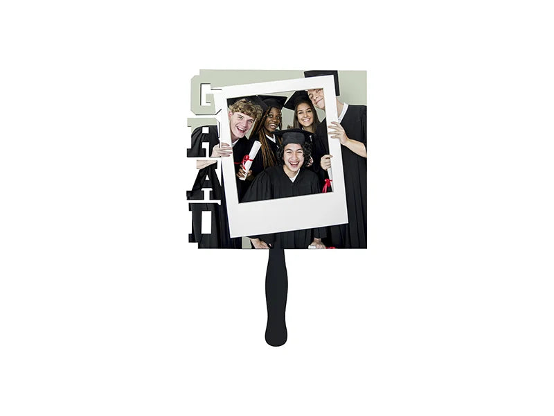 Sublimation Blanks Graduation Fan (Grad)