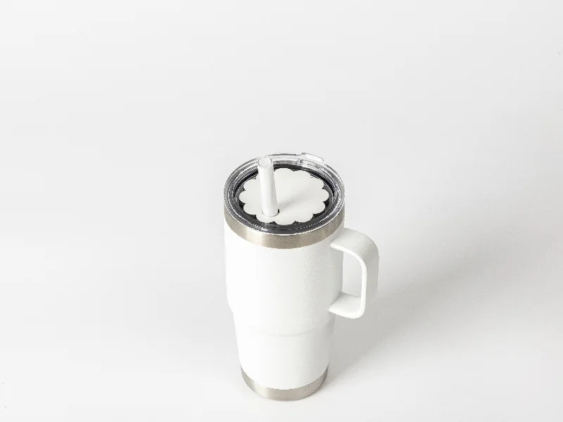 Sublimation Blanks Hardboard Name Tag (φ6.5*0.3cm,Lace RND Shape)