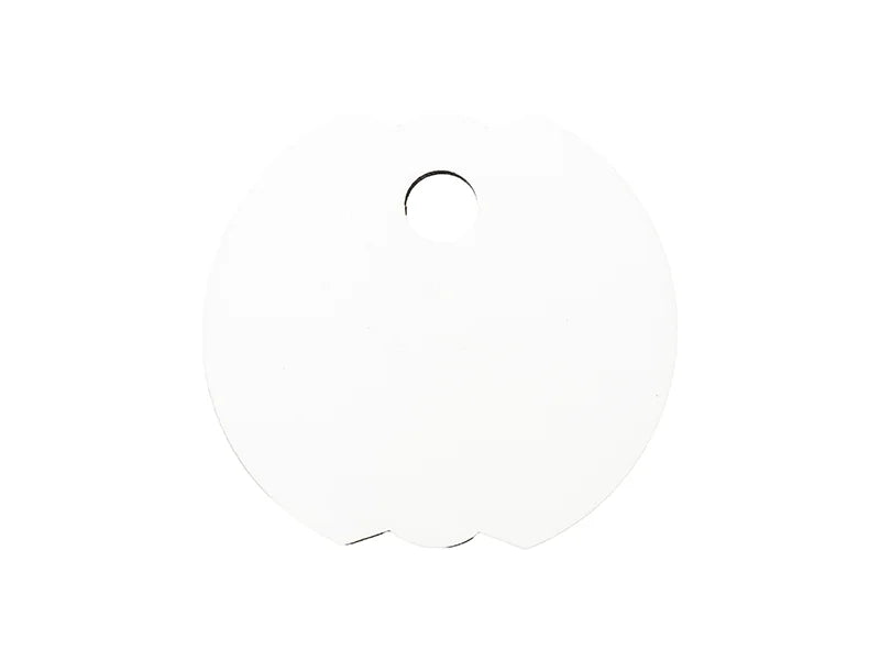 Sublimation Blanks Hardboard Name Tag (φ8*0.3cm,Bud Shape)