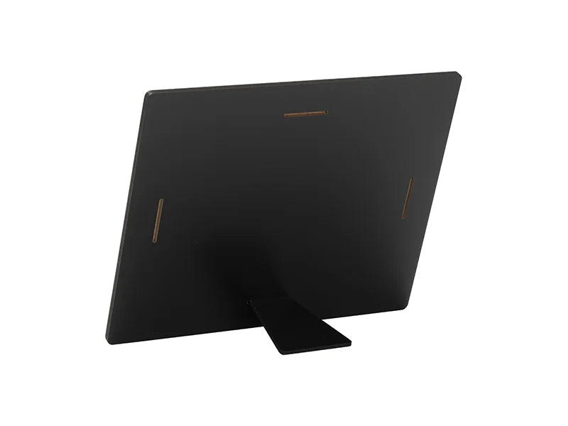 5mm Sublimation Wooden Panel with Black Kick Stand 8inch x 10inch / 203 x 254 mm