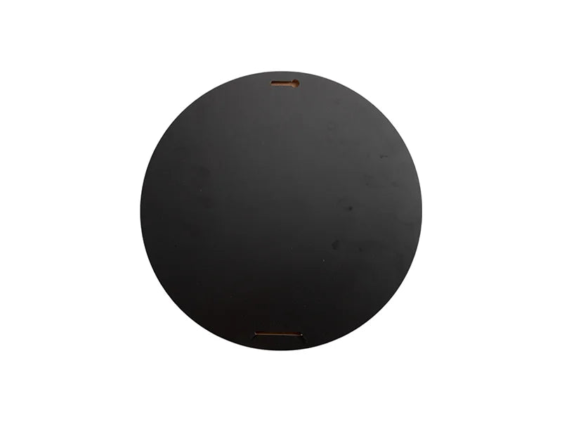 Sublimation 15mm Black Edge MDF Plaque (RND,φ30.48/12inch)