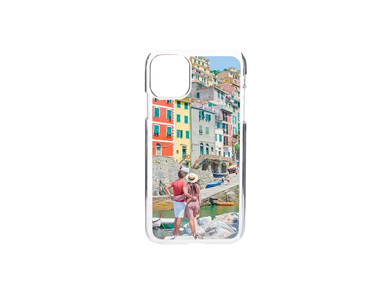 Sublimation iPhone 11 Cover (Plastic, Clear)