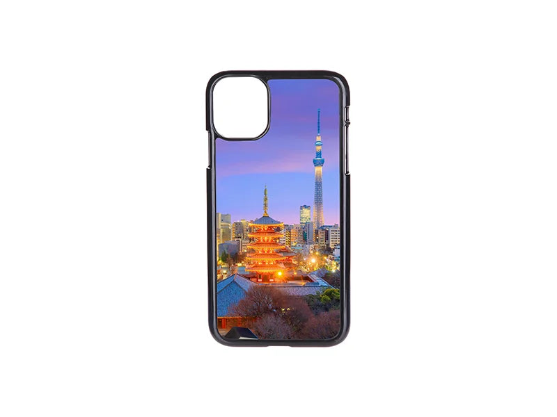 Sublimation iPhone 11 Cover (Plastic, Black)
