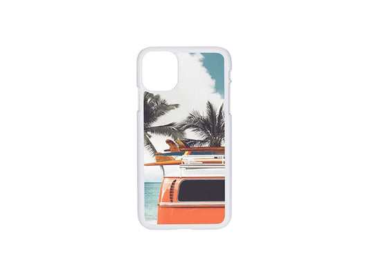 Sublimation iPhone 11 Cover (Plastic, White)