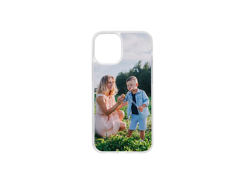 Sublimation iPhone 12 mini Cover w/o insert (Rubber, Clear)