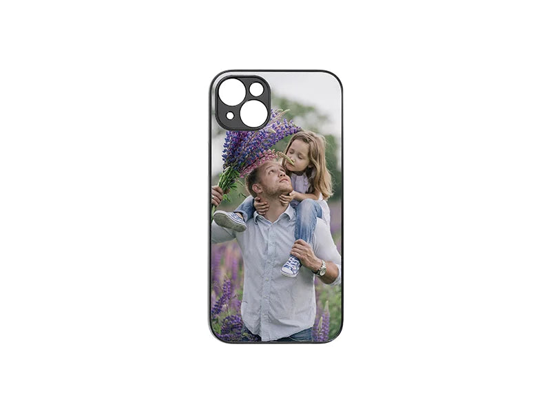 Sublimation Blanks iPhone 14 Plus Cover w/o insert (Plastic, Black)