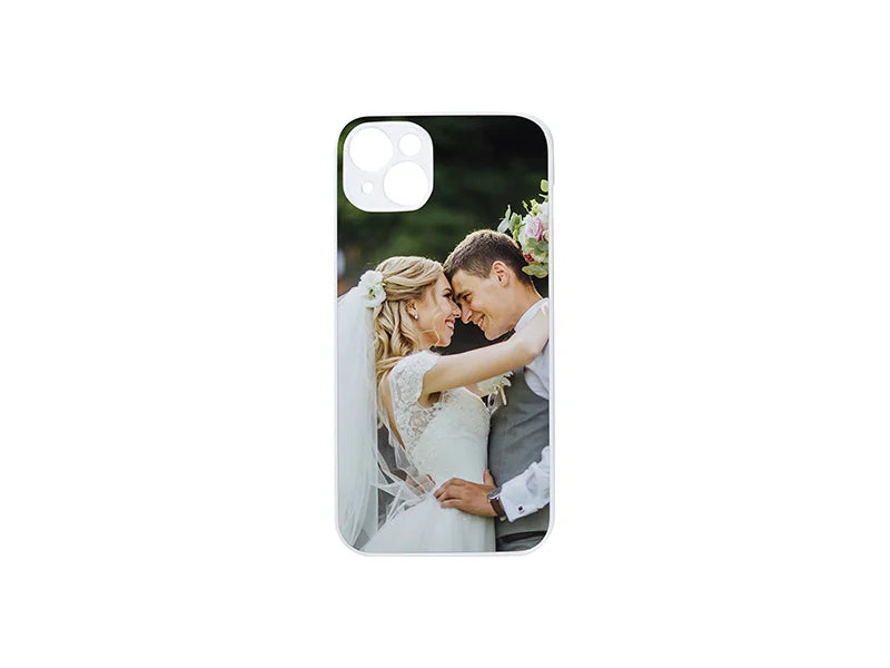 Sublimation Blanks iPhone 14 Plus Cover w/o insert (Plastic, White)