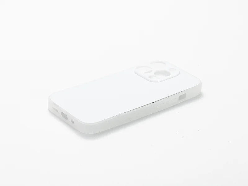 Sublimation Blanks iPhone 14 Pro Cover w/o insert (Rubber, Clear)