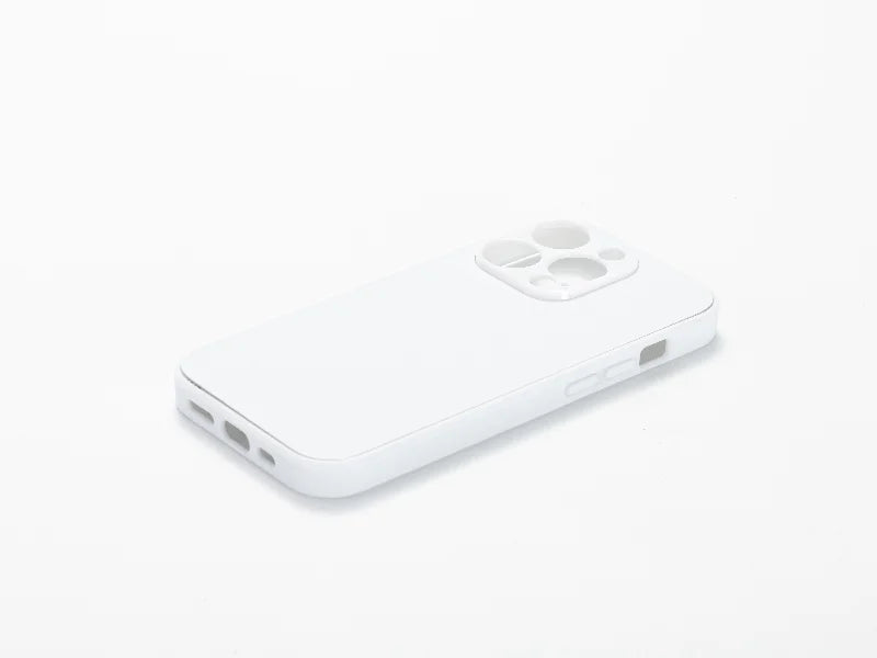 Sublimation Blanks iPhone 14 Pro Cover w/o insert (Rubber, White)
