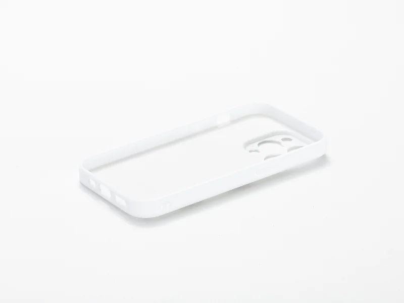 Sublimation Blanks iPhone 14 Pro Cover w/o insert (Rubber, White)