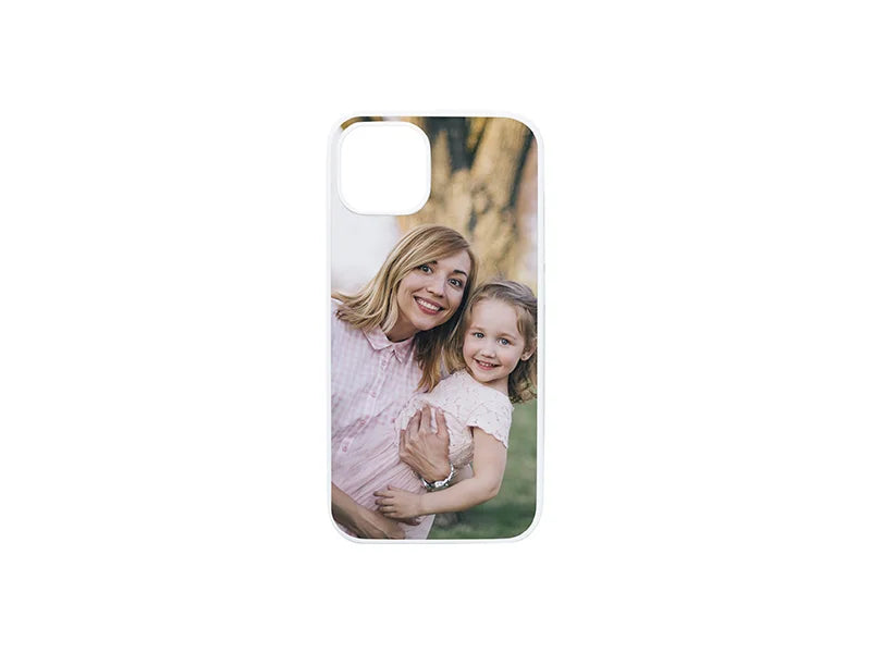 Sublimation Blanks iPhone 15 Cover with insert (Plastic, White)