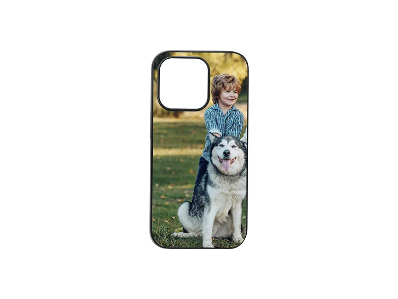 Sublimation Blanks iPhone 15 Pro Max Cover with insert (Plastic, Black)