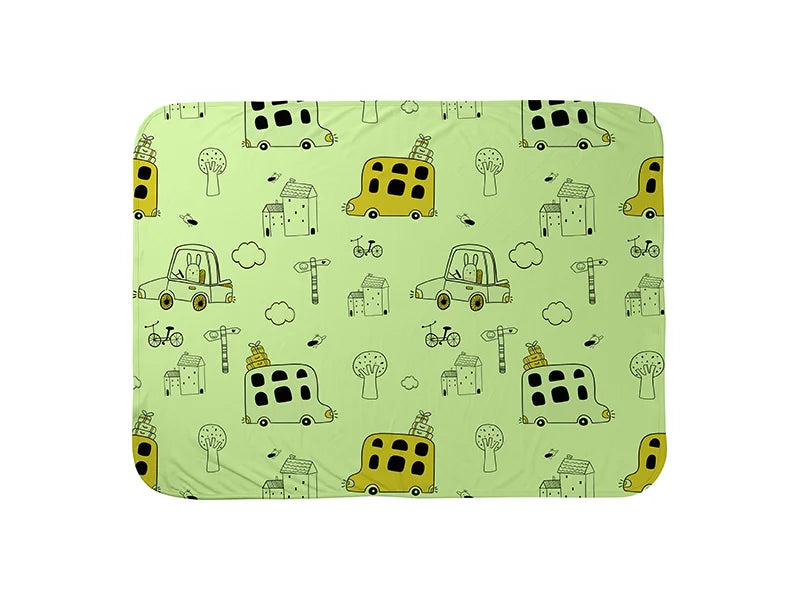 Sublimation Baby Quilt (Green, 76*101cm)