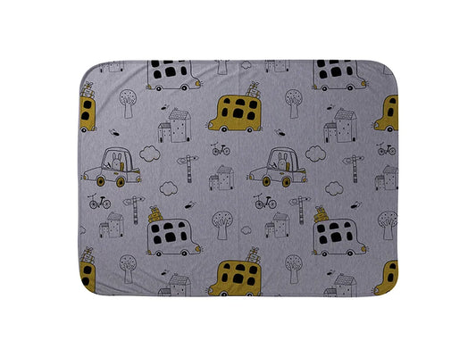 Sublimation Baby Quilt (Gray, 76*101cm)