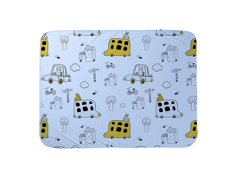 Sublimation Baby Quilt (Light Blue, 76*101cm)