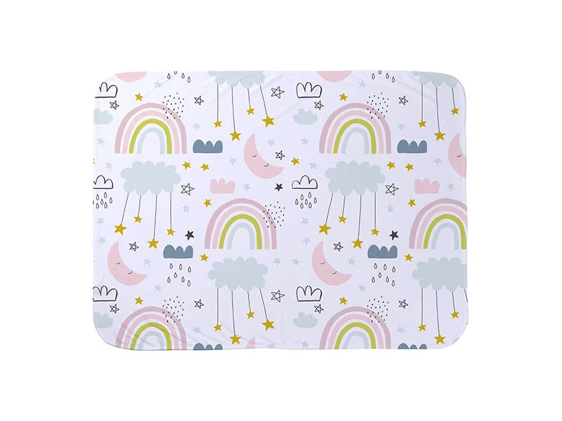 Sublimation Baby Quilt (White, 76*101cm)