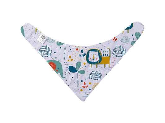 Sublimation Baby Bandana (White, 33*42cm)
