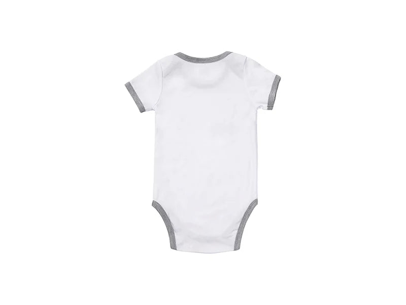 Baby Onesie Short Sleeve XXL(Gray Edge,18-24M)