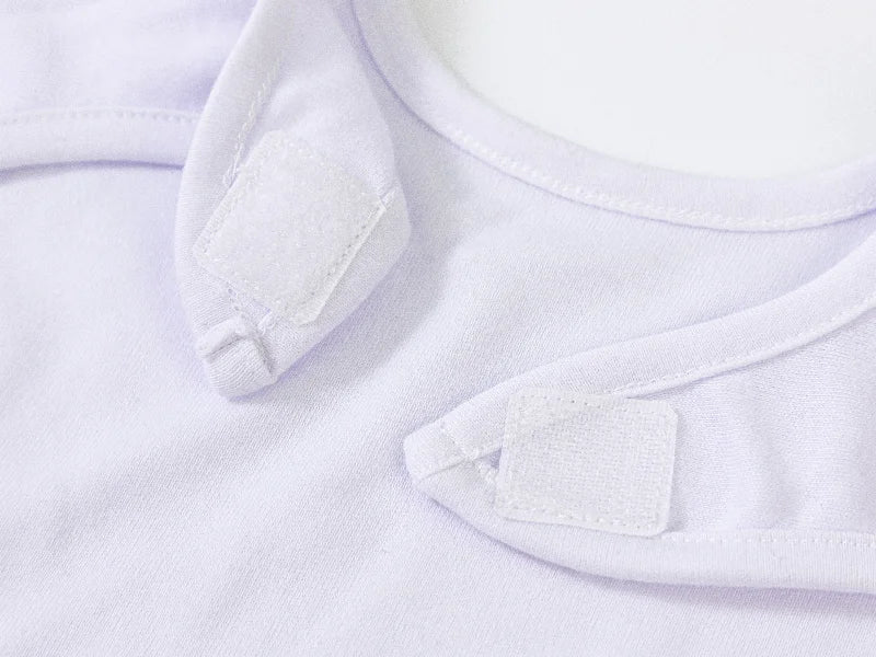 Sublimation Blanks Clothes-Shaped Baby Bib (White)