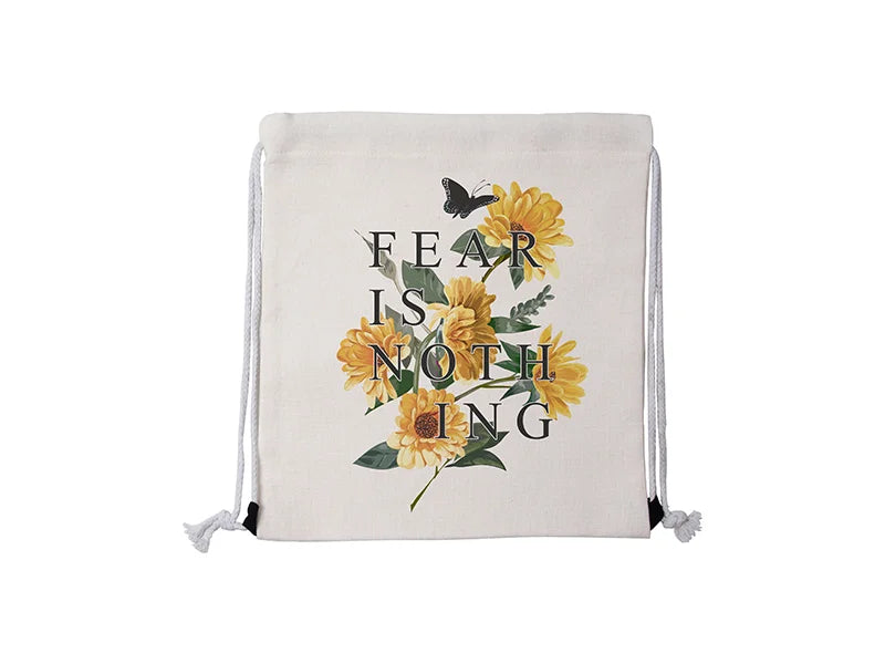 Sublimation Linen Drawstring Bag (33*40cm)