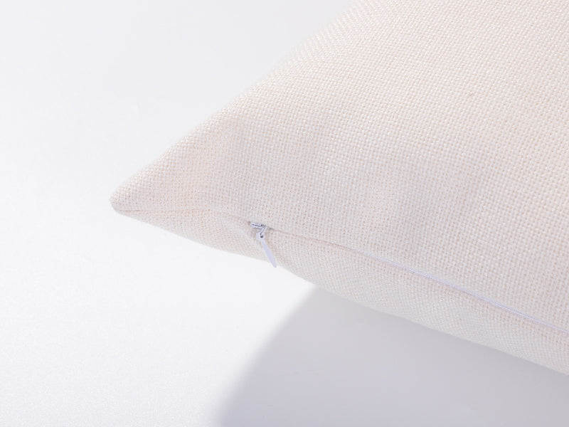Sublimation Blanks Linen Stitching Cork Pillowcase (half cork stitching)