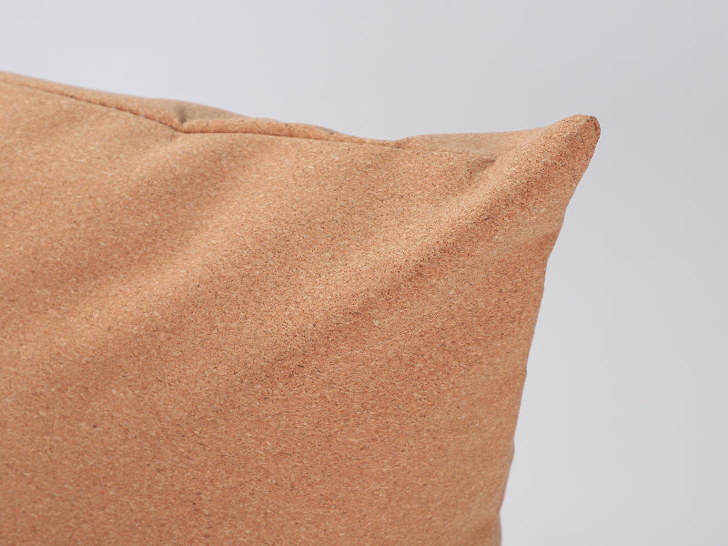 Sublimation Blanks Linen Stitching Cork Pillowcase (half cork stitching)