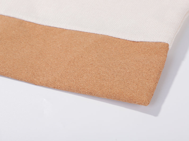 Sublimation Blanks Linen Stitching Cork Eco-Friendly Shopping Bag