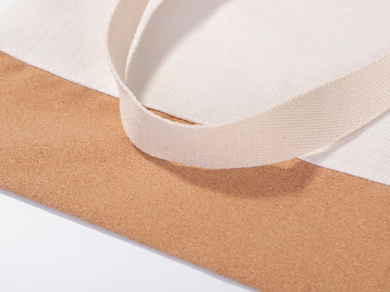Sublimation Blanks Linen Stitching Cork Eco-Friendly Shopping Bag