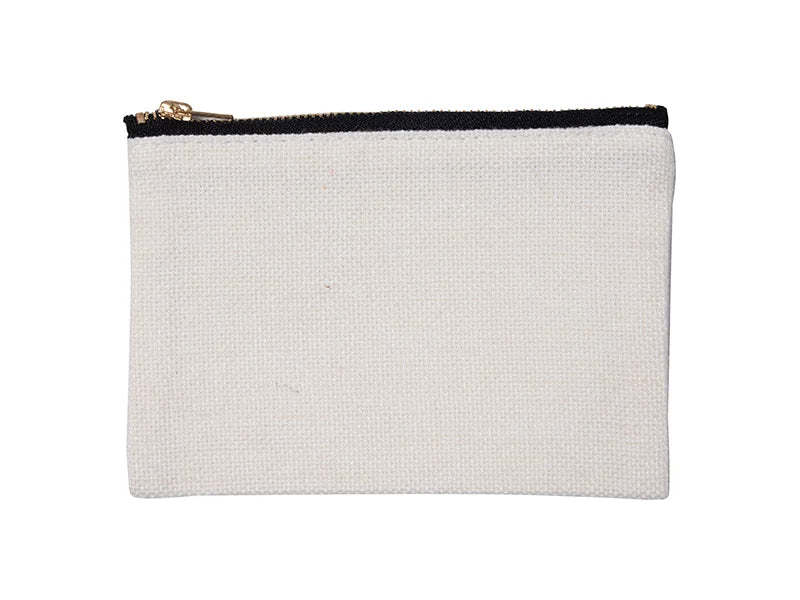 Sublimation Linen Coin Purse w/ Keyring (10*15cm)