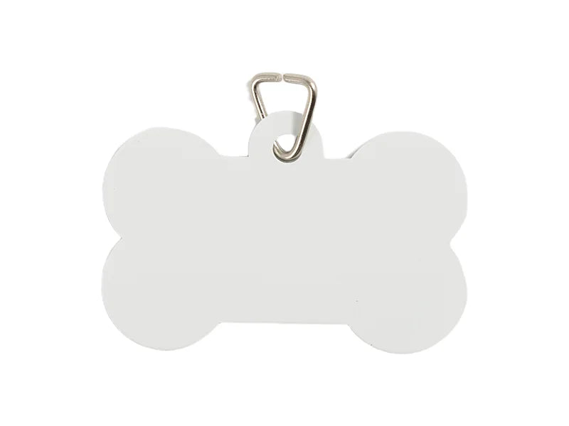 Sublimation Aluminum Double Sided Printing Bone Shape Pet Tag (5.1x3.4cm)