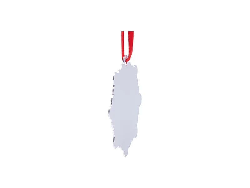 Sublimation Blank Metal Snowflake Ornament (7.6*7.6cm)