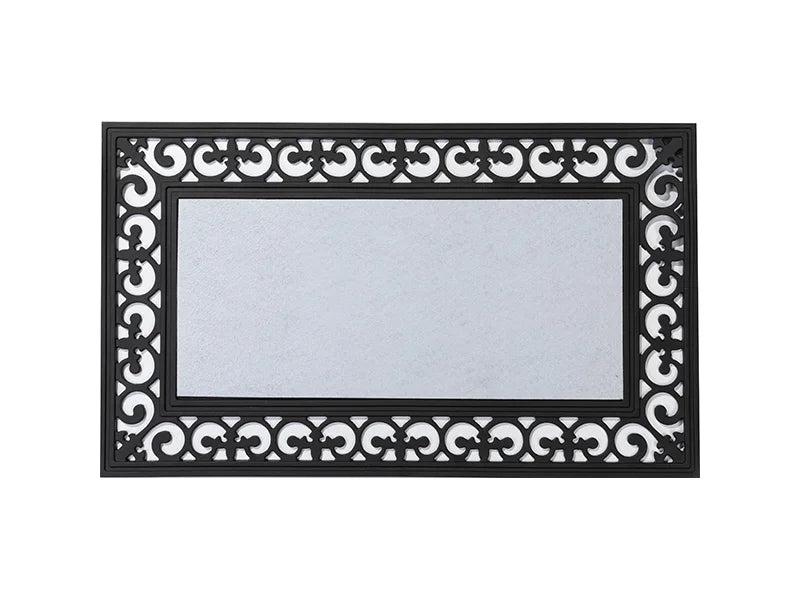 Sublimation Blanks Rectangle Rubber Felt Door Mat