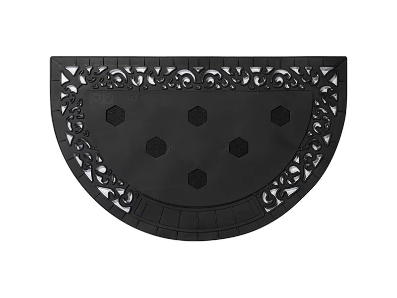 Sublimation Blanks Half Round Rubber Felt Door Mat