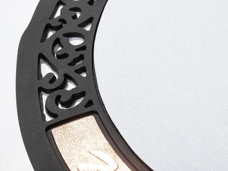 Sublimation Blanks Half Round Rubber Felt Door Mat