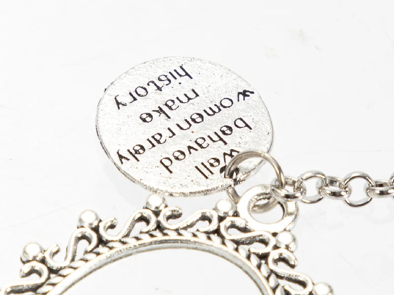 Sublimation Blanks Pin Brooch Charm w/ Round Pendant (Oval, 1.8*2.5cm)