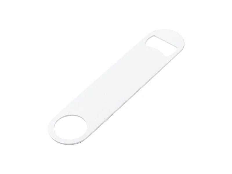 Sublimation Blanks Full White Stainless Steel Bottle Opener (4*17.7cm)