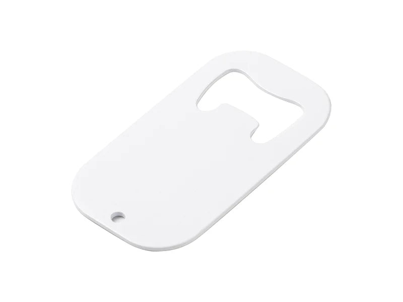 Sublimation Blanks Full White Stainless Steel Bottle Opener (3.8*7cm)