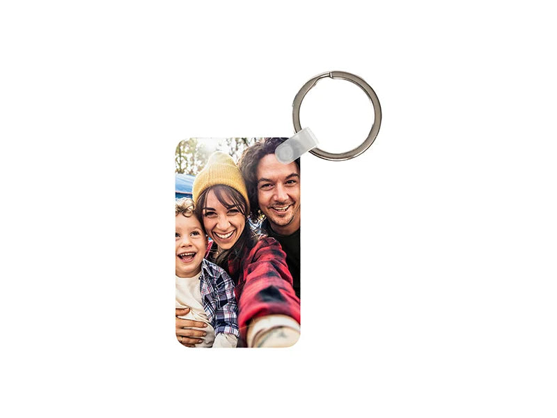 Sublimation Blanks Hard Board Key Ring (Rectangle,3.8*6.3cm)