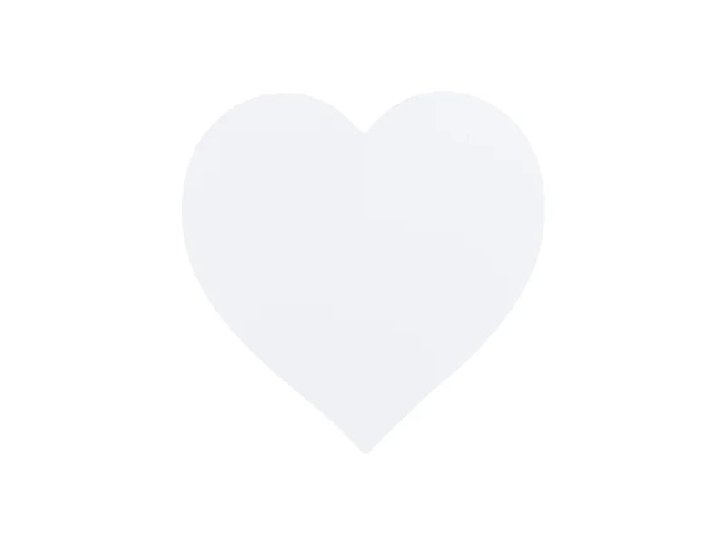 Sublimation Blanks Plastic Fridge Magnet (Heart, 6.5*6.5cm)