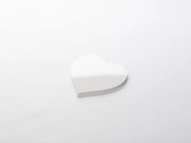Sublimation Blanks Plastic Fridge Magnet (Heart, 6.5*6.5cm)
