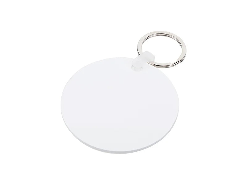 Sublimation Plastic Keyring (Round, φ6.3cm)