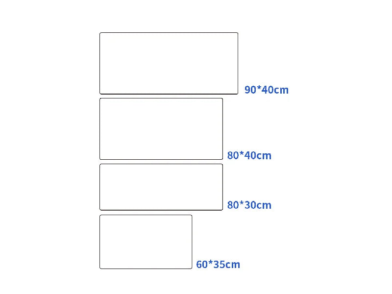 Sublimation Blanks Table Game Mat(35*60cm)