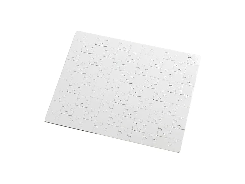 Sublimation Cardboard Puzzle w/ Blue Base Board(8inchx10inch, 99 Pieces)