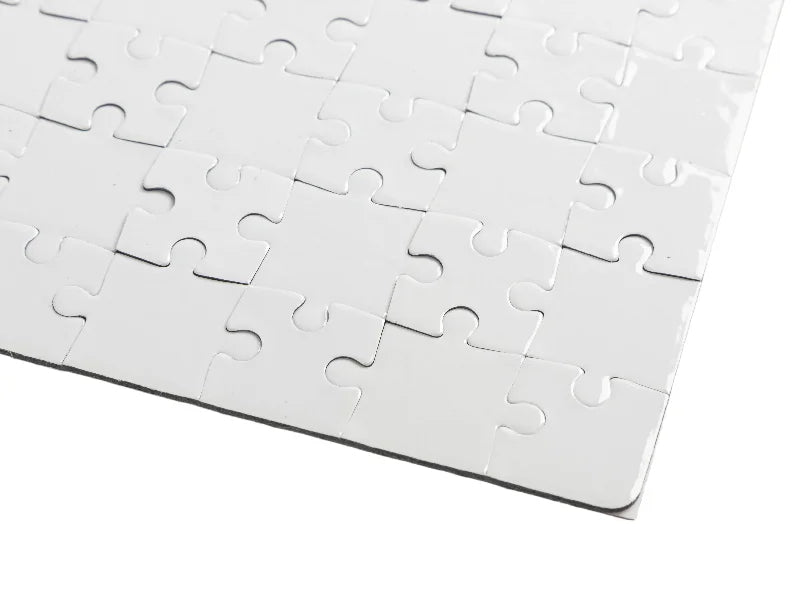 Sublimation Cardboard Puzzle w/ Blue Base Board(8inchx10inch, 99 Pieces)