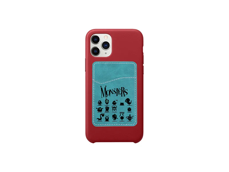 Sublimation Sublimation Phone Wallet with Sticker (Green)