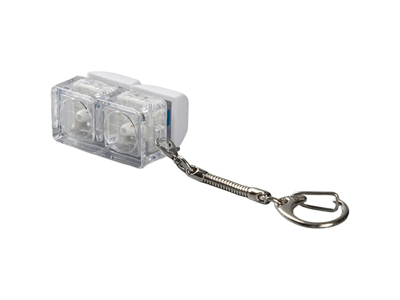 Sublimation Keyboard Fidget Keychain(Double-Key)