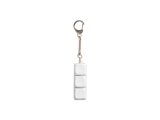 Sublimation Keyboard Fidget Keychain(Triple-Key, LED)