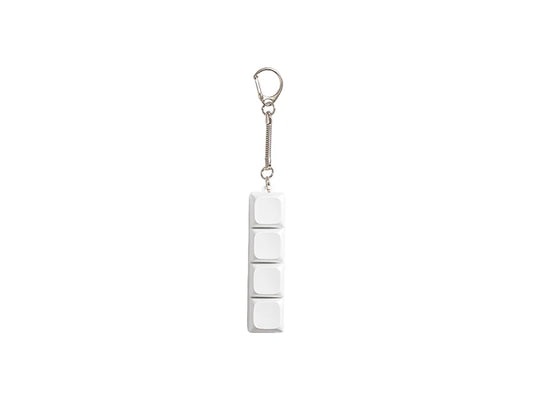 Sublimation Keyboard Fidget Keychain(Four-Key)